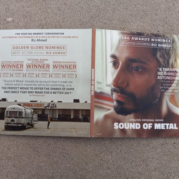 FOR YOUR CONSIDERATION - Sound Of Metal DVD SAG DVD Screener Riz Ahmed - Picture 9 of 10
